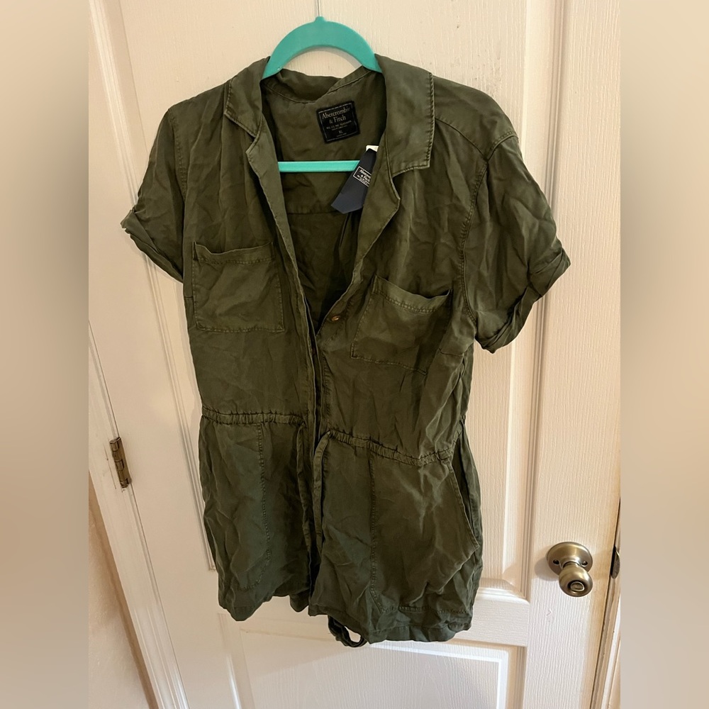 Abercrombie & Fitch Utility Safari Romper